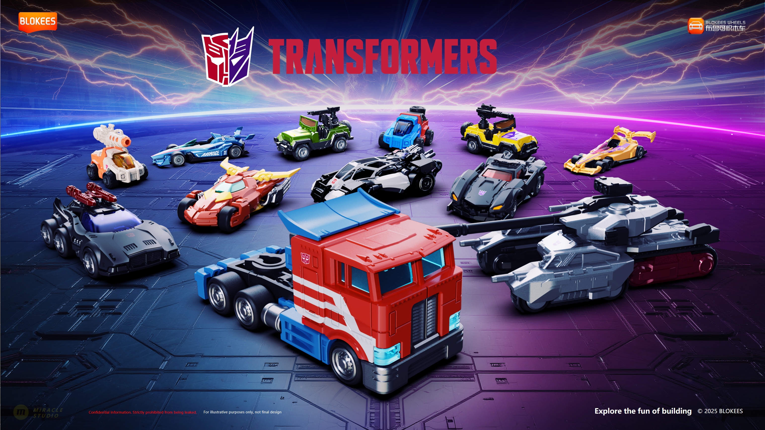 Véhicule à assembler Wheels Transformers C01 Auto Prime